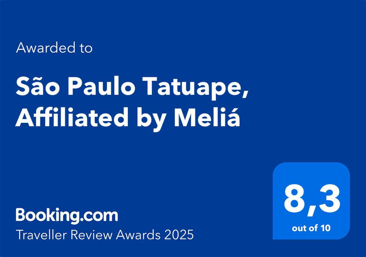 Sao Paulo Tatuape, Affiliated By Melia Hotell Exteriör bild